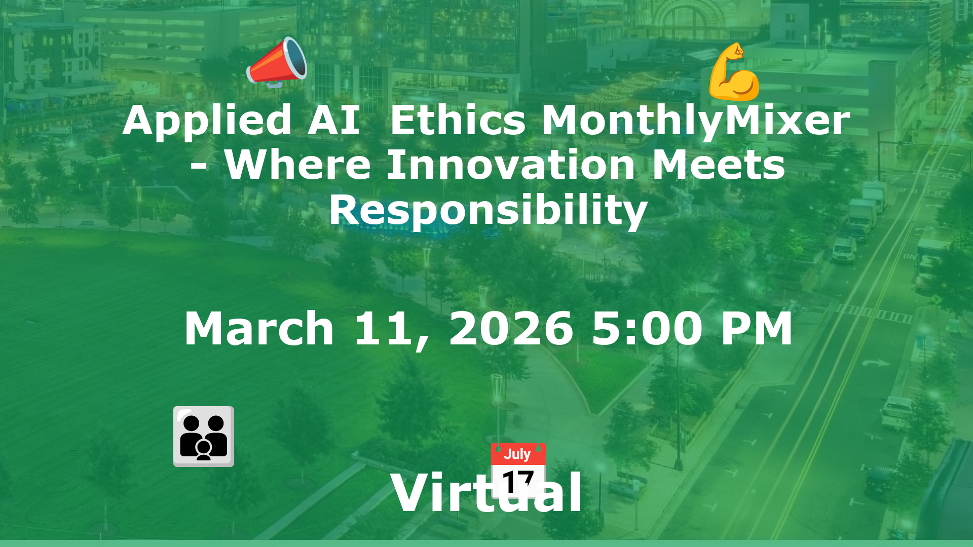 Applied AI  Ethics MonthlyMixer - Where Innovation Meets Responsibility event image